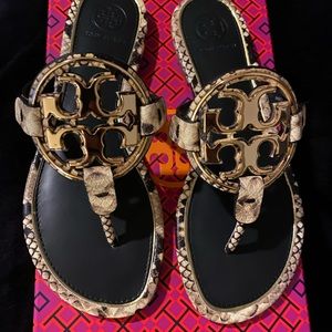 Tory Burch Snake Metal Miller